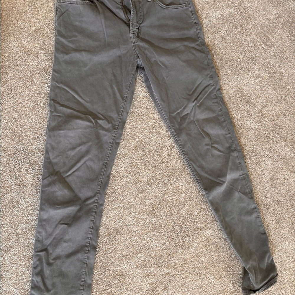 American Eagle Outfitters Men's Gray Skinny Jeans